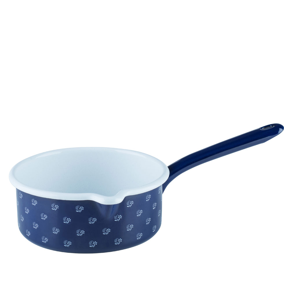 Riess - Steelpan met schenktuit - 16 cm - 1,0 ltr