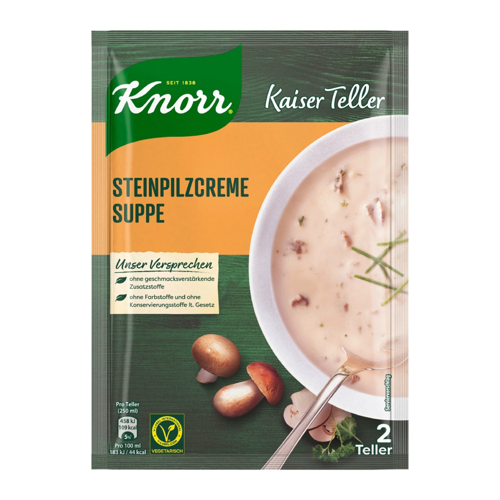 Knorr Steinpilzsuppe uit Oostenrijk