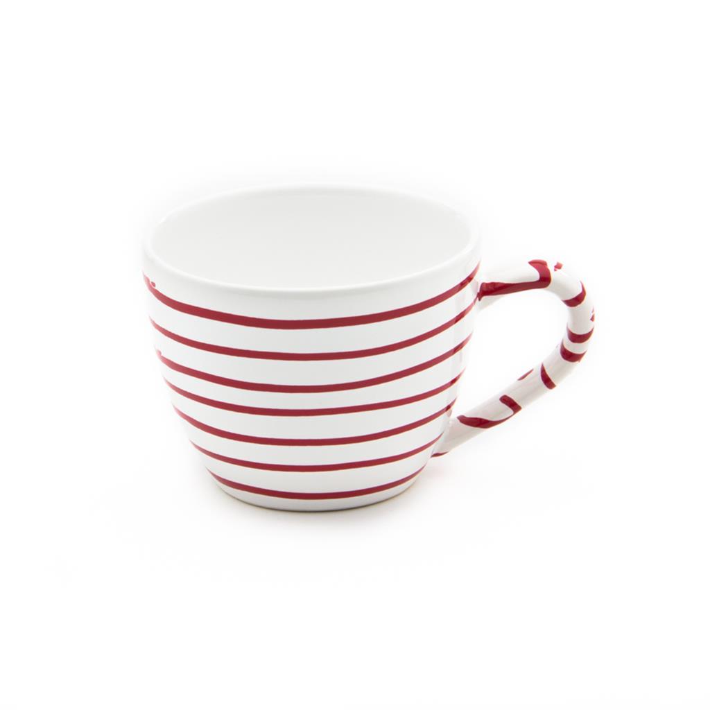 Theebeker Maxima - Gevlamd rood - 0,4 ltr