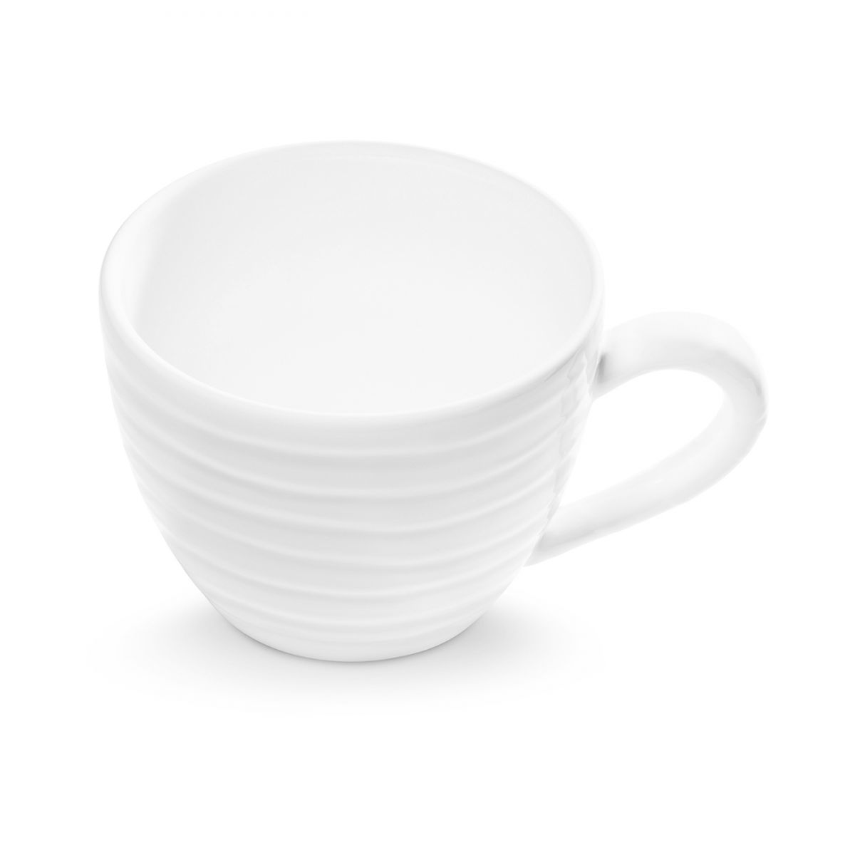 Theebeker Maxima - Gevlamd wit - 0,4 ltr