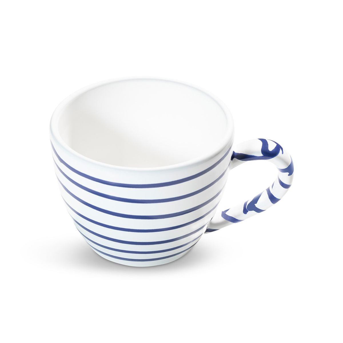 Theebeker Maxima - Gevlamd donkerblauw - 0,4 ltr