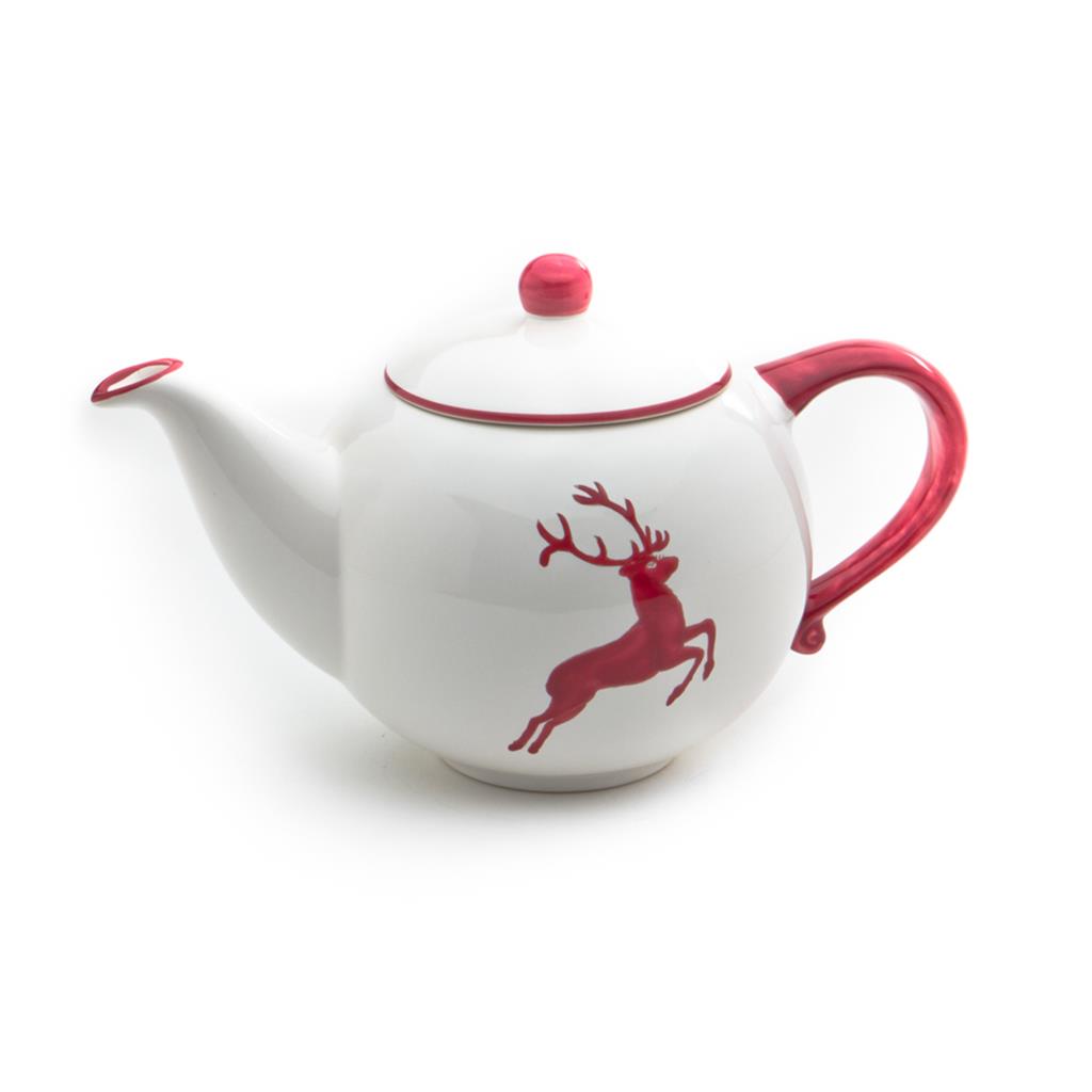 Theepot - Hert bordeauxrood - 1,5 ltr