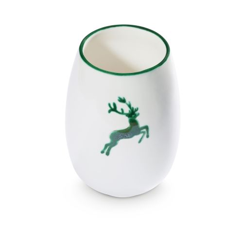 Vaas - Hert groen - 15 cm
