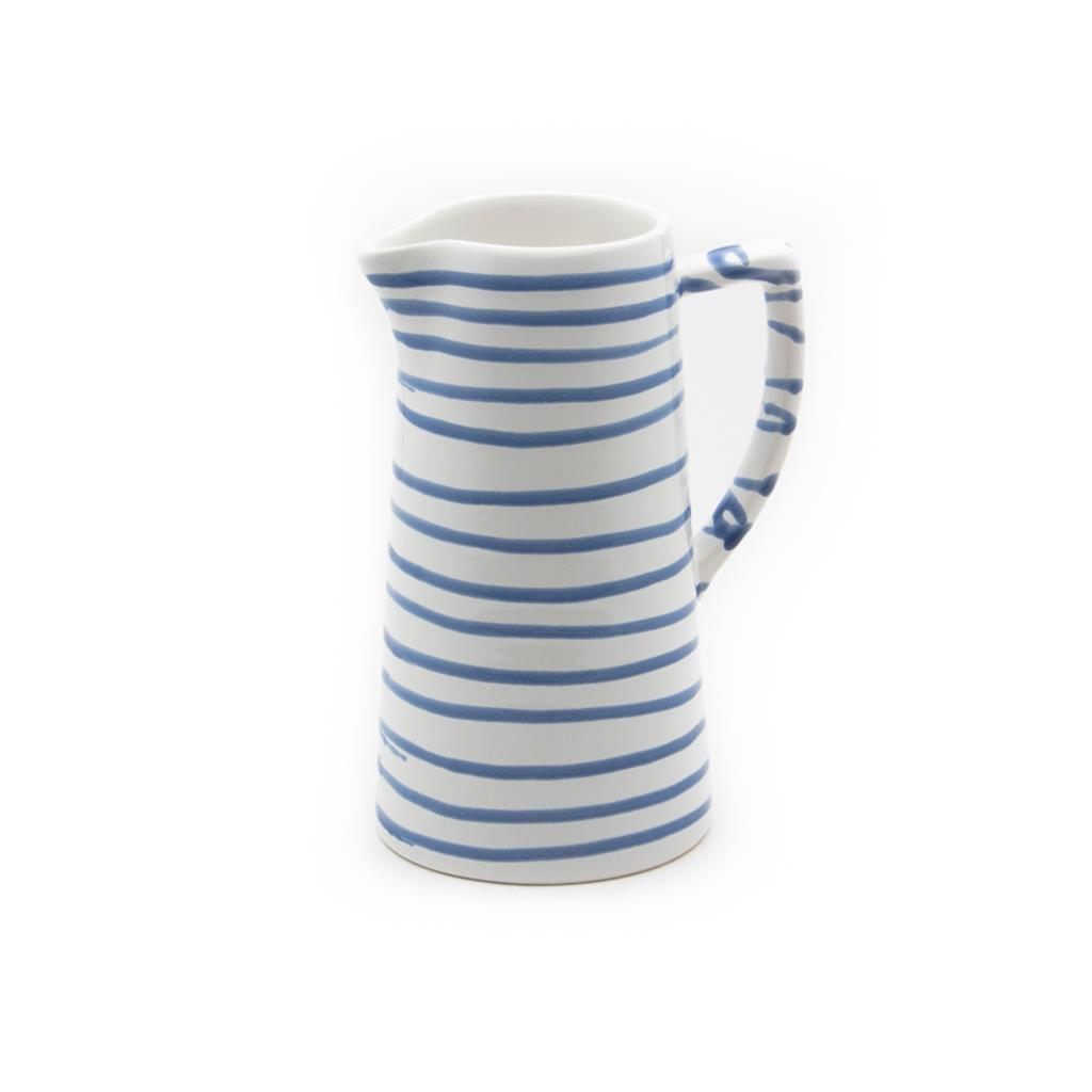 Waterkan recht - Gevlamd blauw - 0,7 ltr