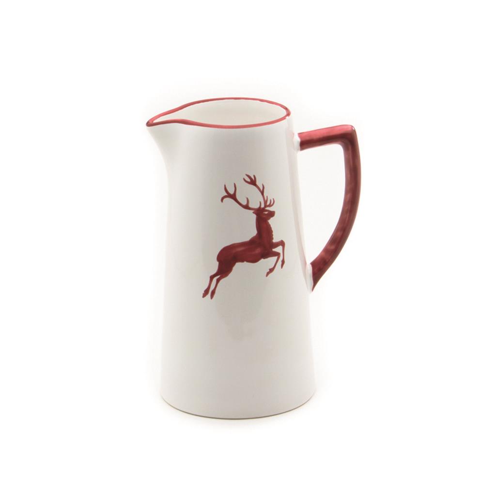 Waterkan recht - Hert robijnrood - 0,7 ltr