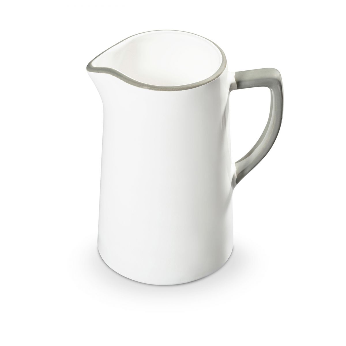 Waterkan recht - Rand grijs - 0,7 ltr