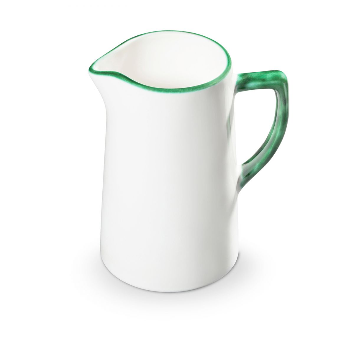 Waterkan recht - Rand groen - 0,7 ltr