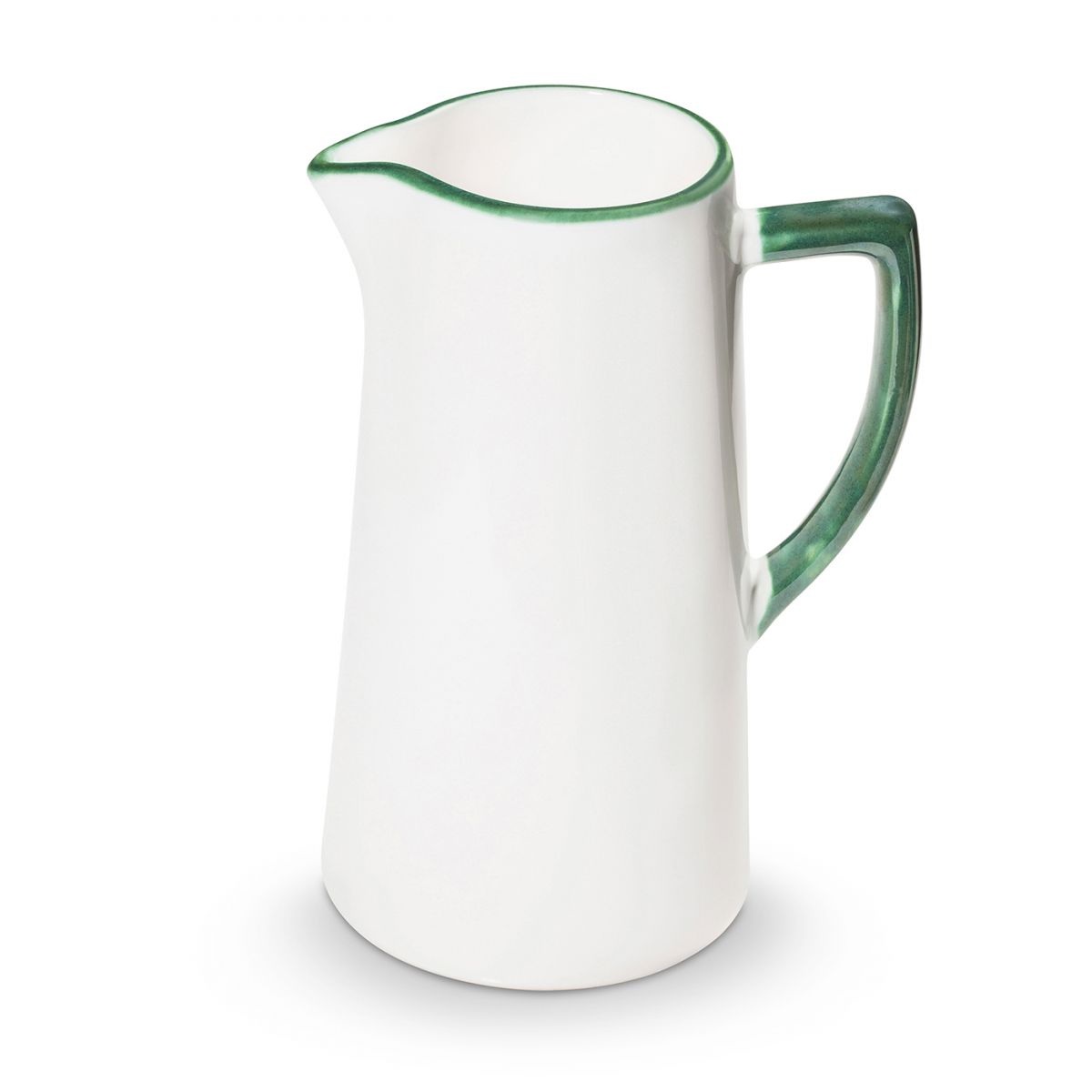 Waterkan recht - Rand groen - 1,2 ltr