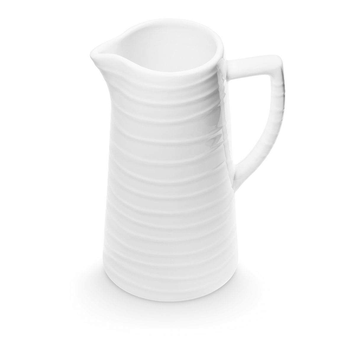 Waterkan recht - Gevlamd wit - 1,2 ltr