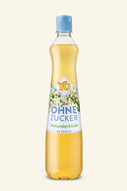 Yo Holunderblüte siroop suikervrij