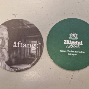 Zillertal Bier - viltjes (10 stuks)
