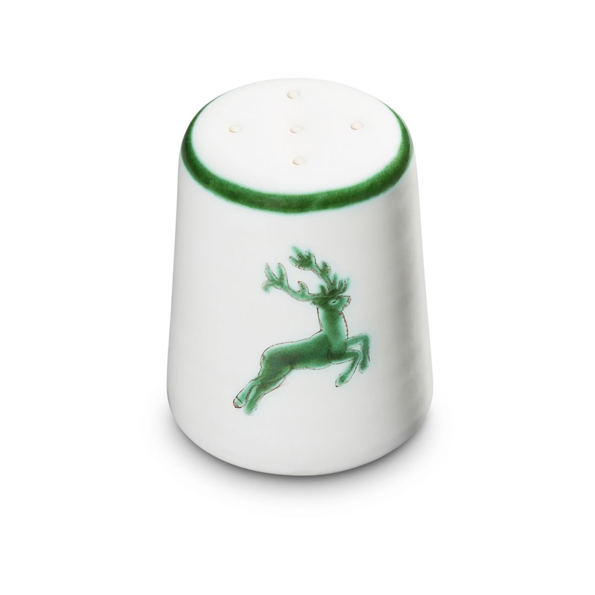 Zoutstrooier - Hert groen - 7 cm