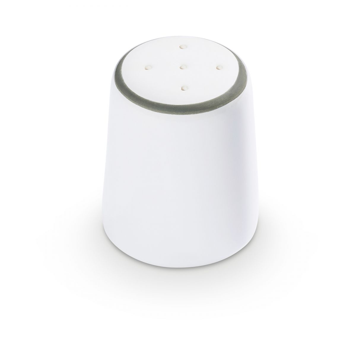 Zoutstrooier - Rand grijs - 7 cm