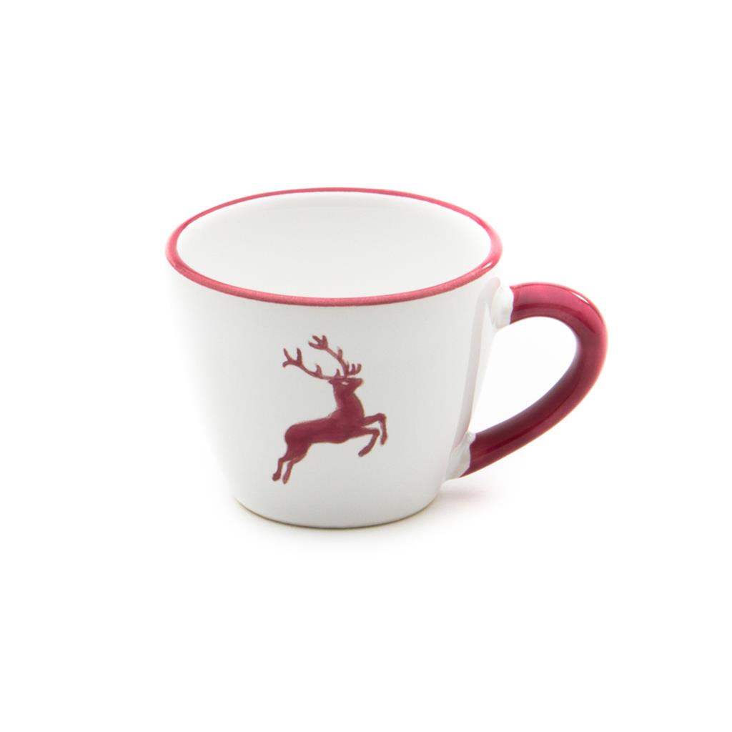 Espressokopje - Hert bordeauxrood - 0,06 ltr