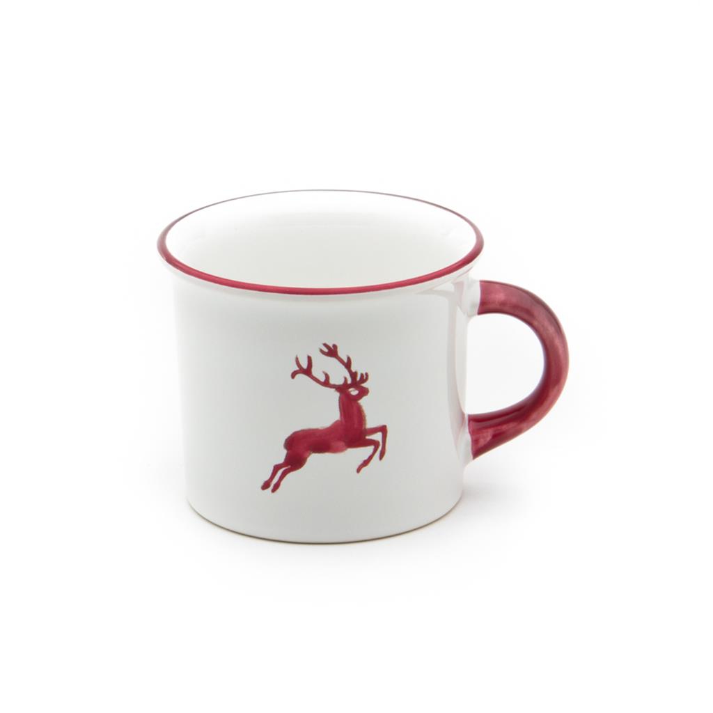 Koffiebeker - Hert robijnrood - 0,24 ltr