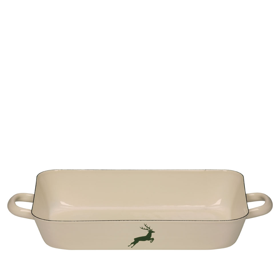 Riess - Braadpan - Hert groen - 33 x 20 cm